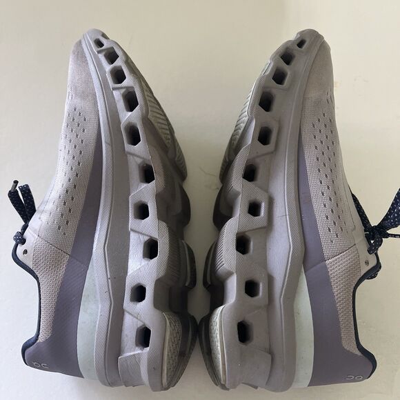 ON Running Cloud Women's Size 9 Cloudmonster Pearl/Arctic Purple Shoes - Picture 8 of 8